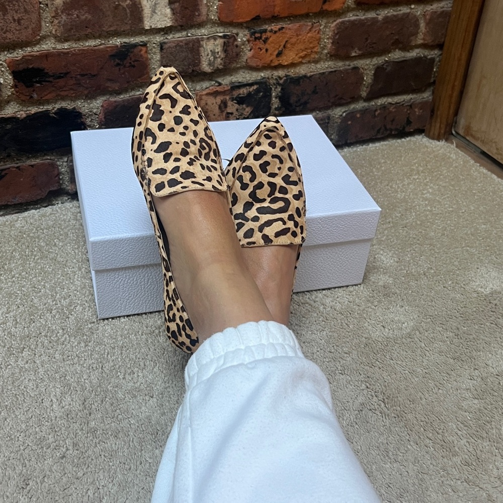 Leopard Print Women's Loafers